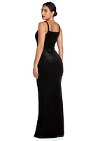 Lucille Velvet Formal Dress