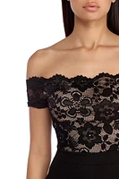 Lola Off The Shoulder Lace Dress