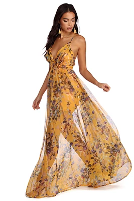 Leanna My Sunshine Floral Dress