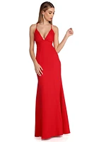 Alyssa Formal Open Back Dress