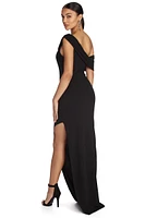 Althea Formal One Shoulder Dress