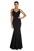 Bella Formal Sleeveless Trumpet Dress