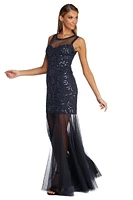 Cecilia Formal Sequin Mermaid Dress