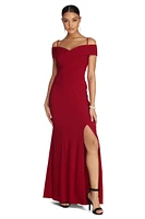 Leighanne Formal Off The Shoulder Dress