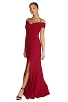 Leighanne Formal Off The Shoulder Dress