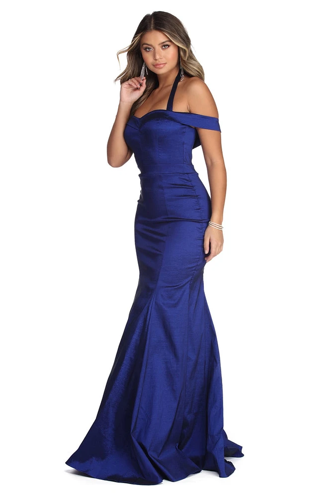 Leighton Formal Taffeta Mermaid Dress