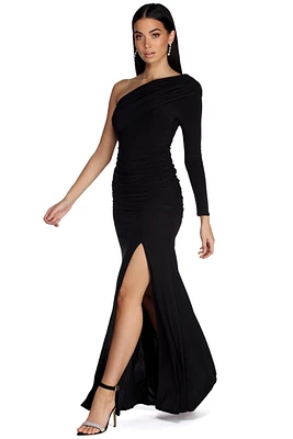 Maia Formal One Shoulder Dress