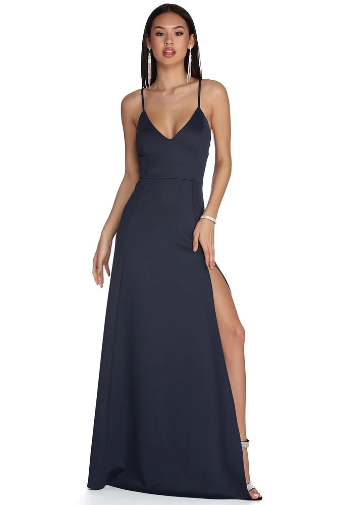 Avianna Formal High Slit Dress