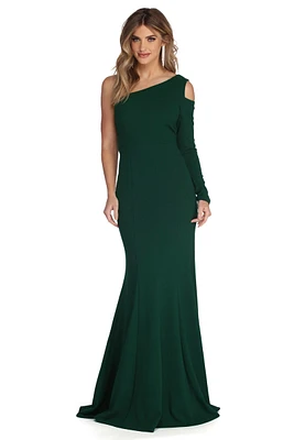 Brooke Formal One Shoulder Mermaid Dress