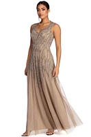 Gia Formal Sleeveless Beaded Dress