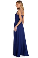 Julissa Formal Sleeveless Chiffon Dress