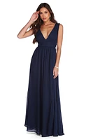 Reese Formal Layered Chiffon Dress