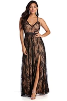 Kim Formal Floral Lace Dress