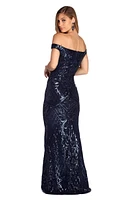 Cara Formal Sweetheart Sequin Dress