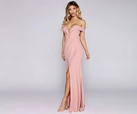 Allison Formal Off The Shoulder Dress