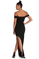 Angeline Formal High Slit Dress