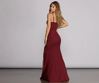 Ayla Formal High Slit Dress