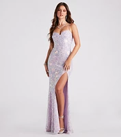 Raquel Formal Sequin Mermaid Dress