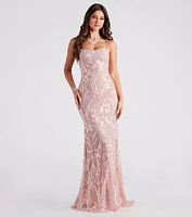 Keanna Formal Sequin Mermaid Long Dress