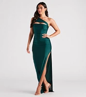 Muriel Formal One Shoulder Long Dress