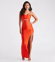 Celia Formal Cutout Long Dress