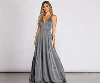 Catalyn Glitter Shine Ball Gown