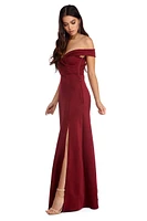 Christine Off The Shoulder Ball Gown