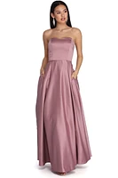 Renee Strapless Sweetheart Ball Gown