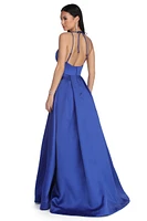 Melody Formal Satin Ball Gown