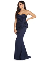 Jan Formal Strapless Bow Dress