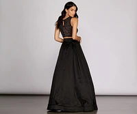 Naomi Formal Top & Skirt Set