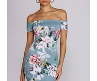 Floral Love Midi Dress