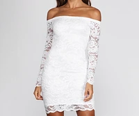 Obsessed Over Lace Mini Dress