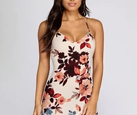 Bloom With It Mini Dress