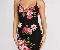 Adore Me Floral Mini Dress