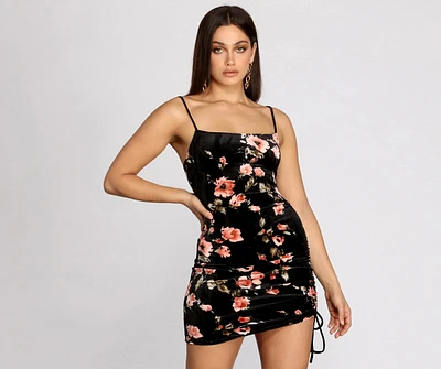 A Fave Floral Mini Dress