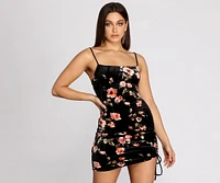 A Fave Floral Mini Dress