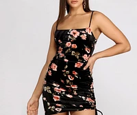 A Fave Floral Mini Dress