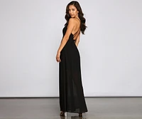 Effortless Beauty Chiffon Maxi Dress