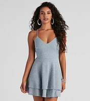 Steal The Spotlight Skater Dress