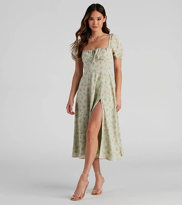 Breezy Weekend Vibes Floral Dress