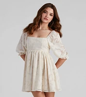 So Effortless Chiffon Skater Dress