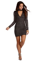 Camera Lights Drape Dress