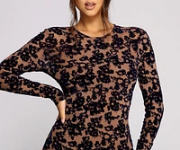 True Hues Velvet Dress