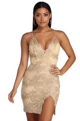 Lace Bodycon Dress