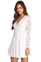 Lace Obsession Skater Dress