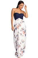 Passionate About Florals Maxi Dress