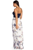 Passionate About Florals Maxi Dress