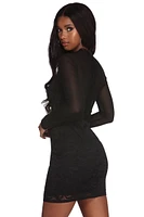 Sultry Vibes Mini Dress