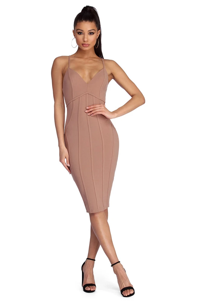 Your Pipe Dreams Midi Dress